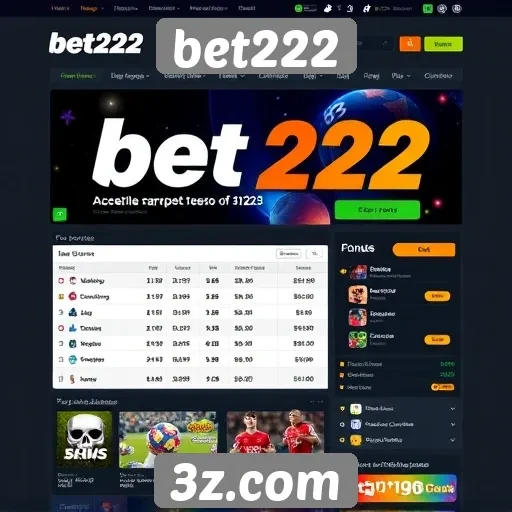 bet222 | Acessibilidade e design do site bet222